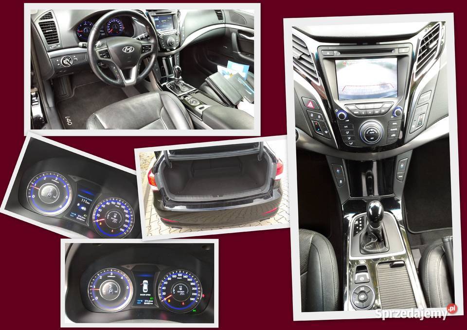 Hyundai i40 Automat86 XenonKameraKeylesNaviSkóry nawigacja Jarocin sprzedam