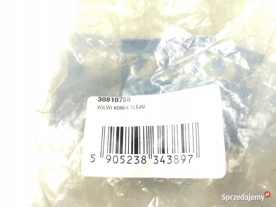 KOREK WLEWU OLEJU VOLVO S40 V40 9504 DIESEL OE Pozostałe lubelskie