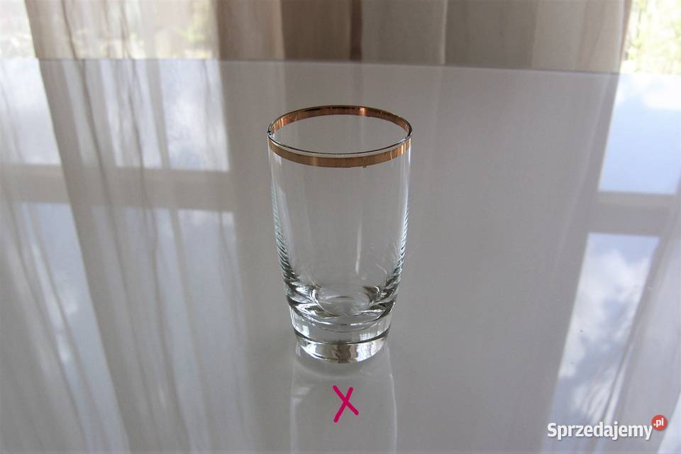 Szkło stołowe KROSNO 5x6 osóbnietypowy kształt Kieliszki i pucharki Warszawa