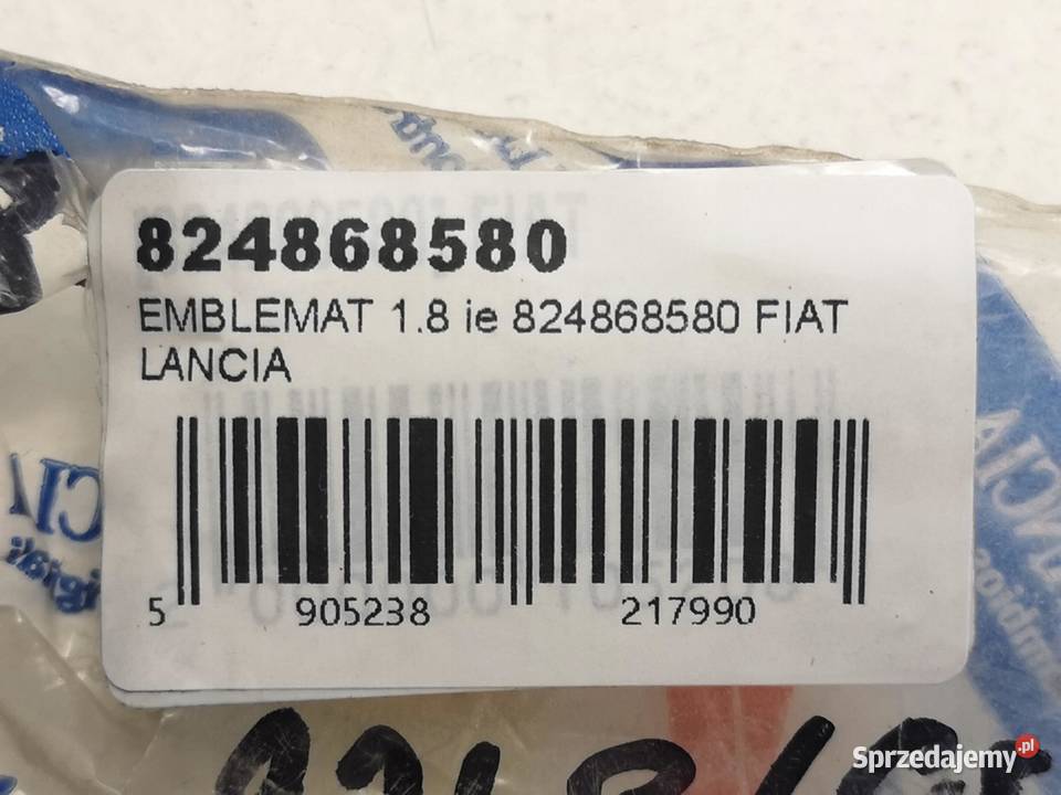 EMBLEMAT 18 ie LANCIA DEDRA 1989 NOWY ORYGINALNY