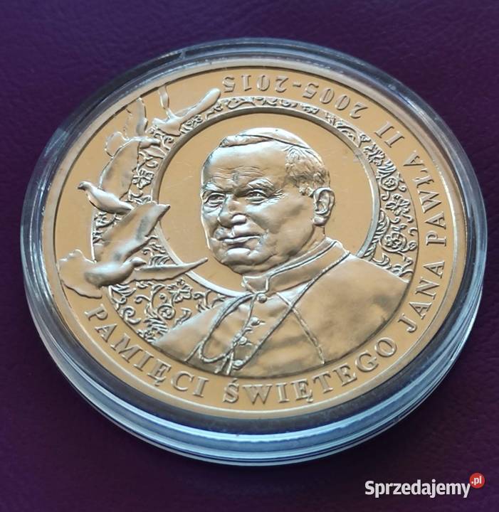 Monetanumizmat Pamięci Świętego Jana Pawła II Pruszków