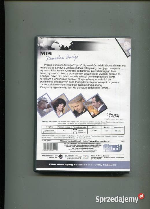 Miś Film DVD reż Bareja Szczecin