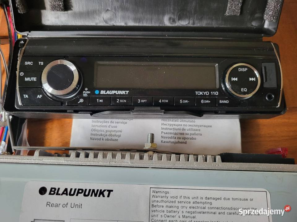 Radio samochodowe Blaupunkt TOKYO 110 Nakło nad Notecią