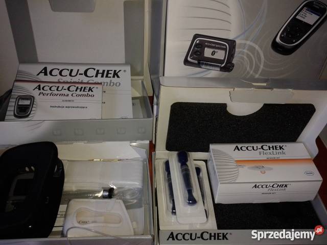 pompa insulinowaglukometr Accu ChekCombo zestaw Szczecin