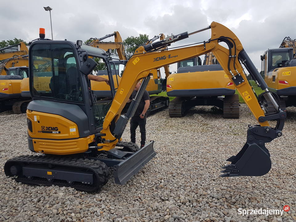 Minikoparka XCMG XE27 koparka gąsienicowa nie Myszków