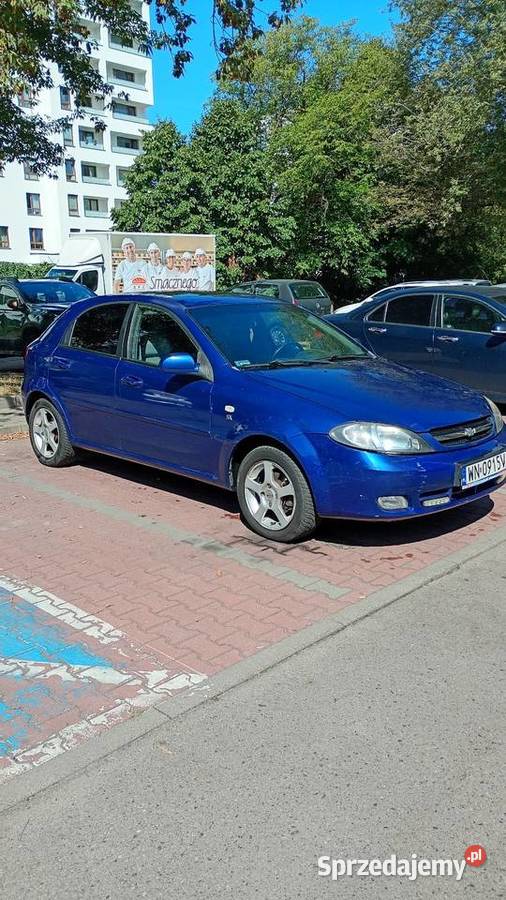 Chevrolet Lacetti 16BenzGaz z opłatami STAN Warszawa