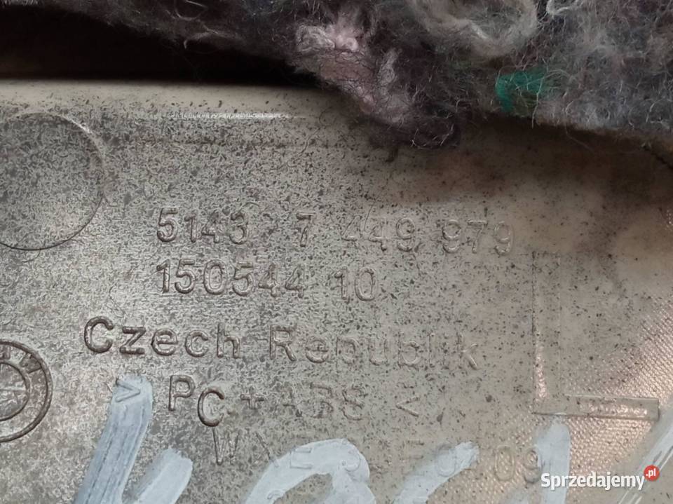 OSŁONA SŁUPKA LEWY PRAWY TYŁ MOCOWANIE ROLETY