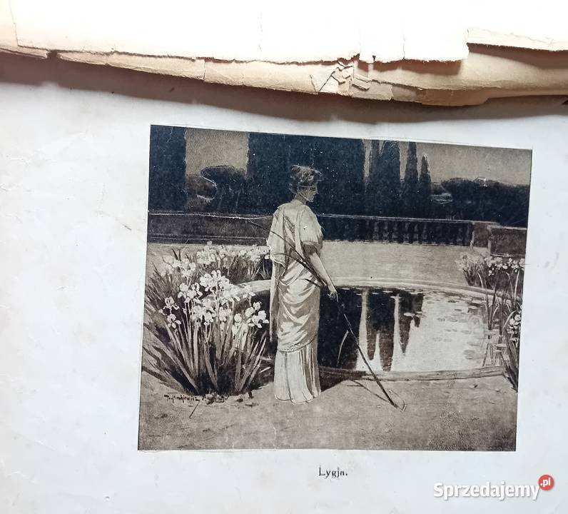 Henryk Sienkiewicz Quo vadis około 1900 r do Koźminek