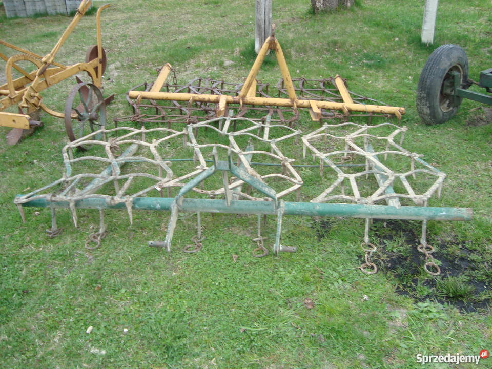 Brony trójki do ciągnika długi ząb