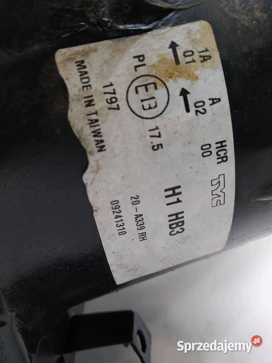 LAMPA PRZÓD PRAWA EU LIFT 09241310 Honda Civic Rok produkcji 2004