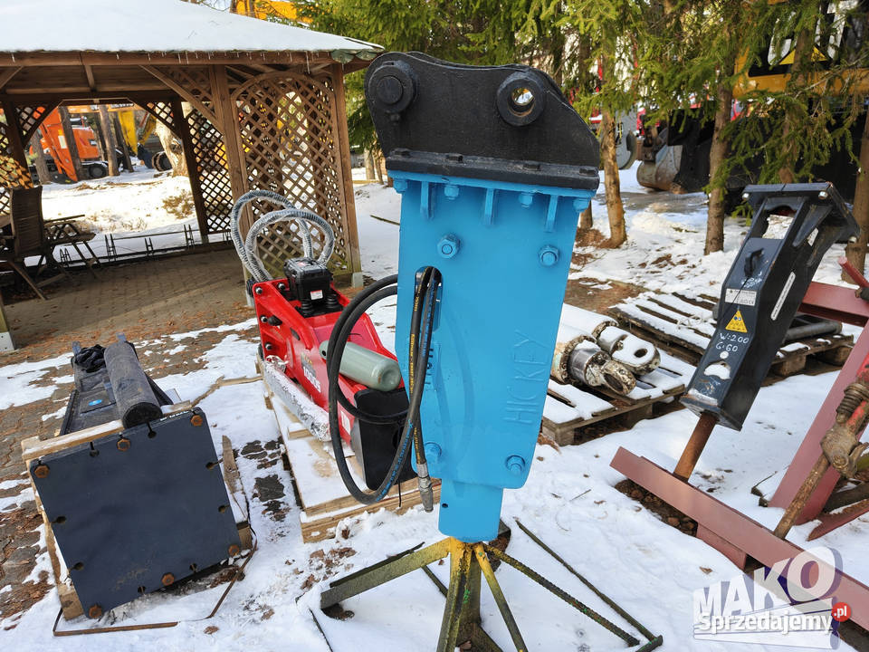 Młot hydrauliczny Krupp do koparki Mocowanie Ostrowiec Świętokrzyski