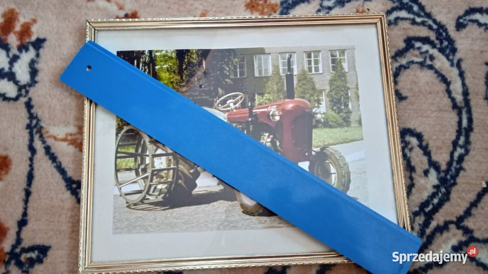 Obrazek z ciągnikiem Ursus C325 pamiątka Lublin