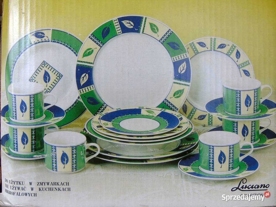 Obiadowy serwis porcelanowy Luciano Collection