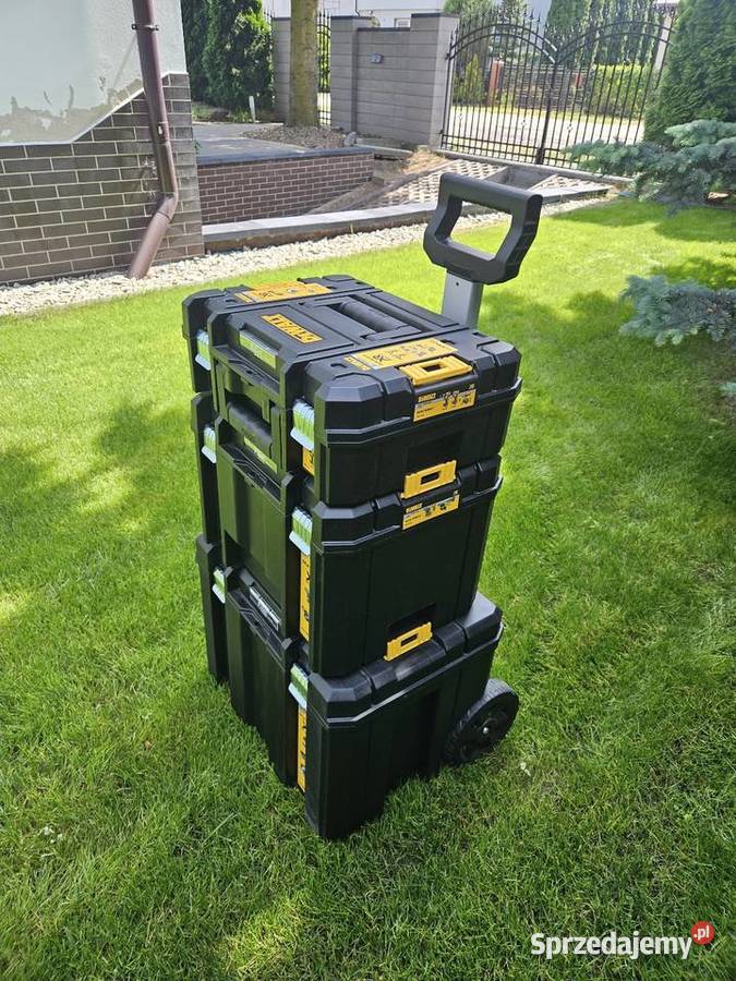Dewalt zestaw skrzyń transportowych nowe Gąbin