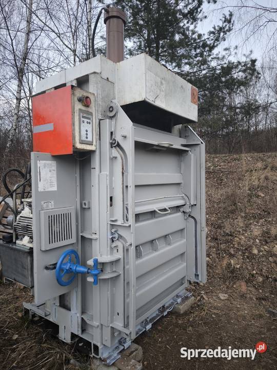 Prasa hydrauliczna 54 tony do makulatury folii małopolskie