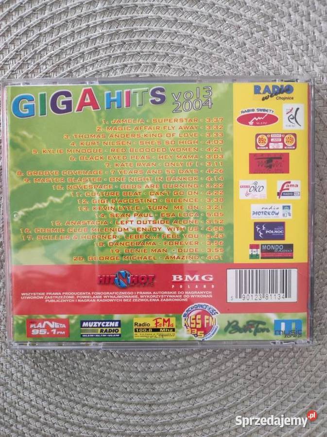 Giga hits music zone magazyn muzyczny 2005 Kielce