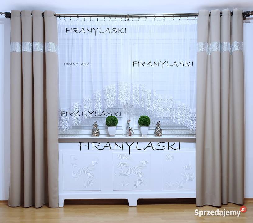 Firana Gotowa Firanki szeroka gipiura Puławy