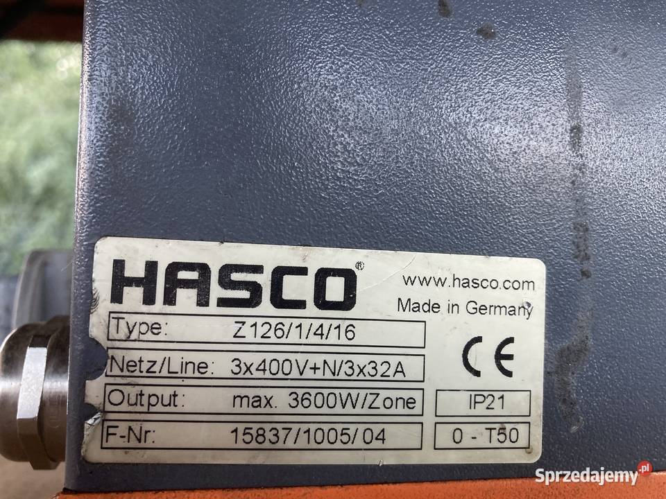 Regulator gorących kanałów HASCO Z1261416 Uniejów