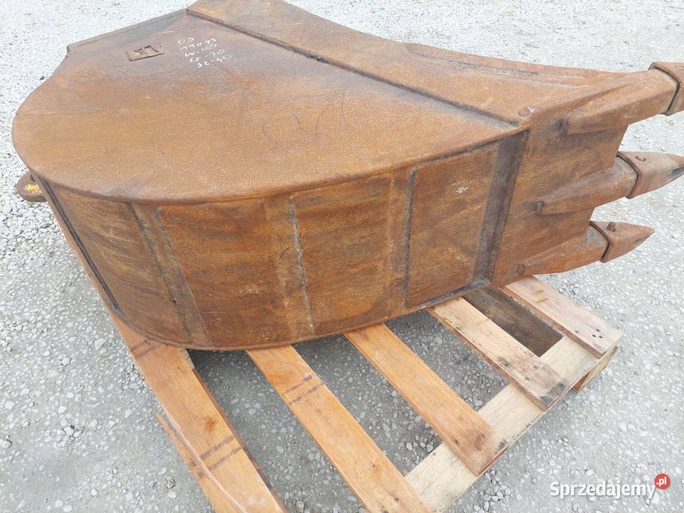 Łyżka 40 do kopania koparki na szybkozłącze Nado Kielce