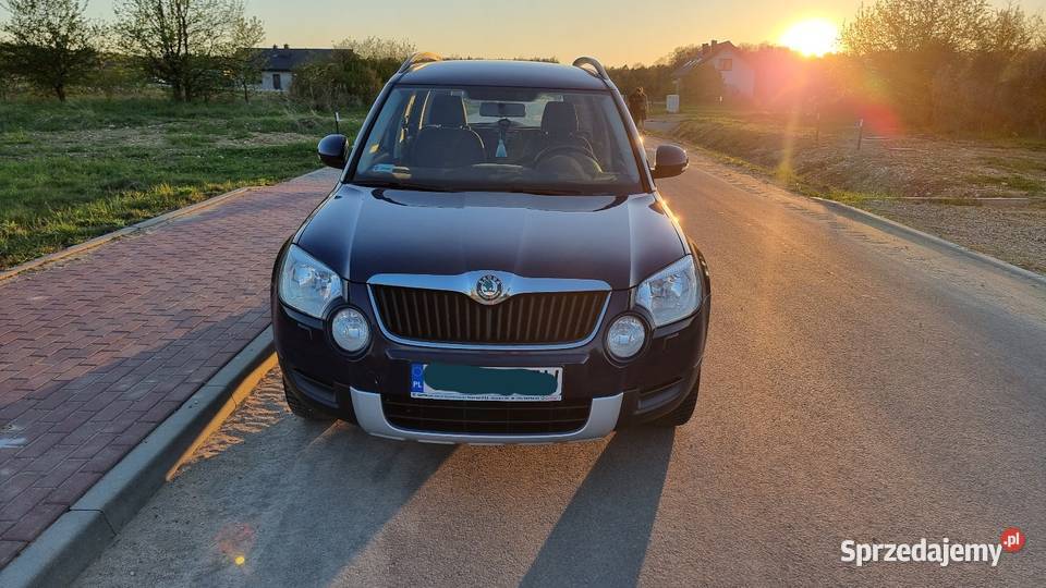 Skoda Yeti 2011 benzyna 6 biegów Salon Polska śląskie
