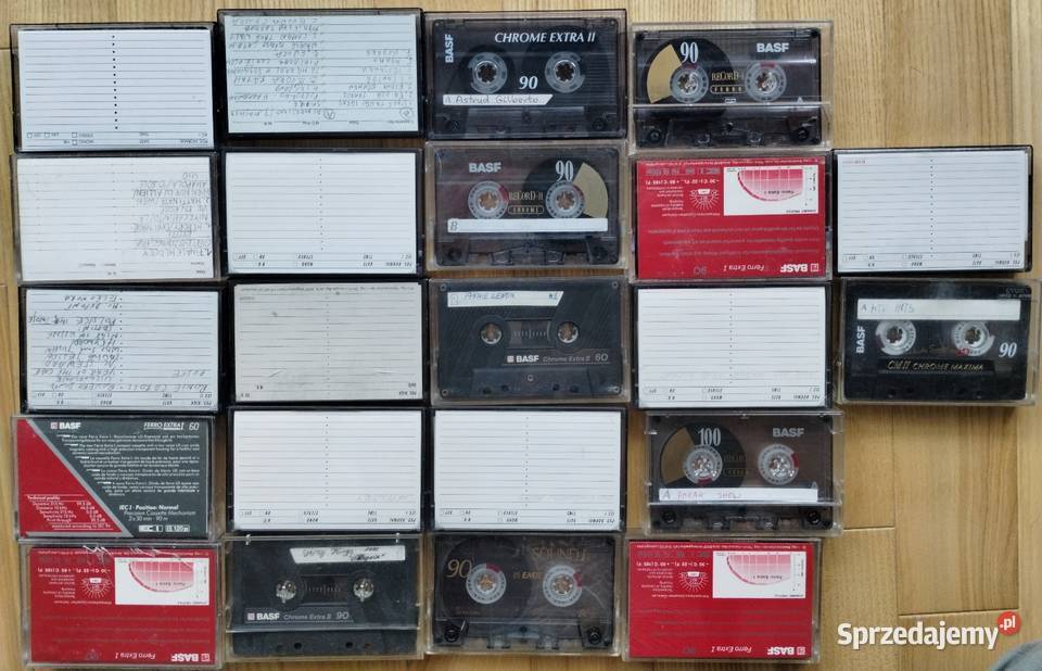 Kasety magnetowidowe używane pakiet 22 sztuki