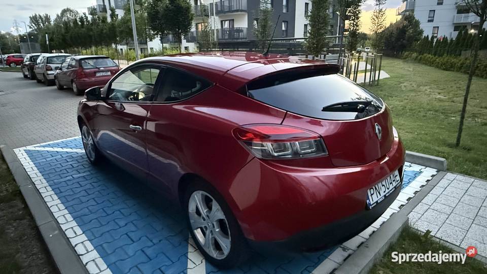 Renault Megane III Coupe 2009 Niski przebieg ABS Konin