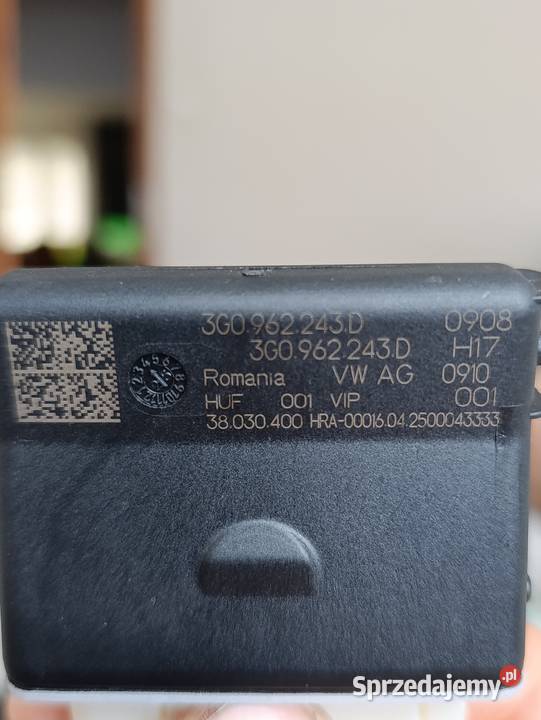 Moduł klapy bagażnika 3G0962243DVW Audi Częstochowa