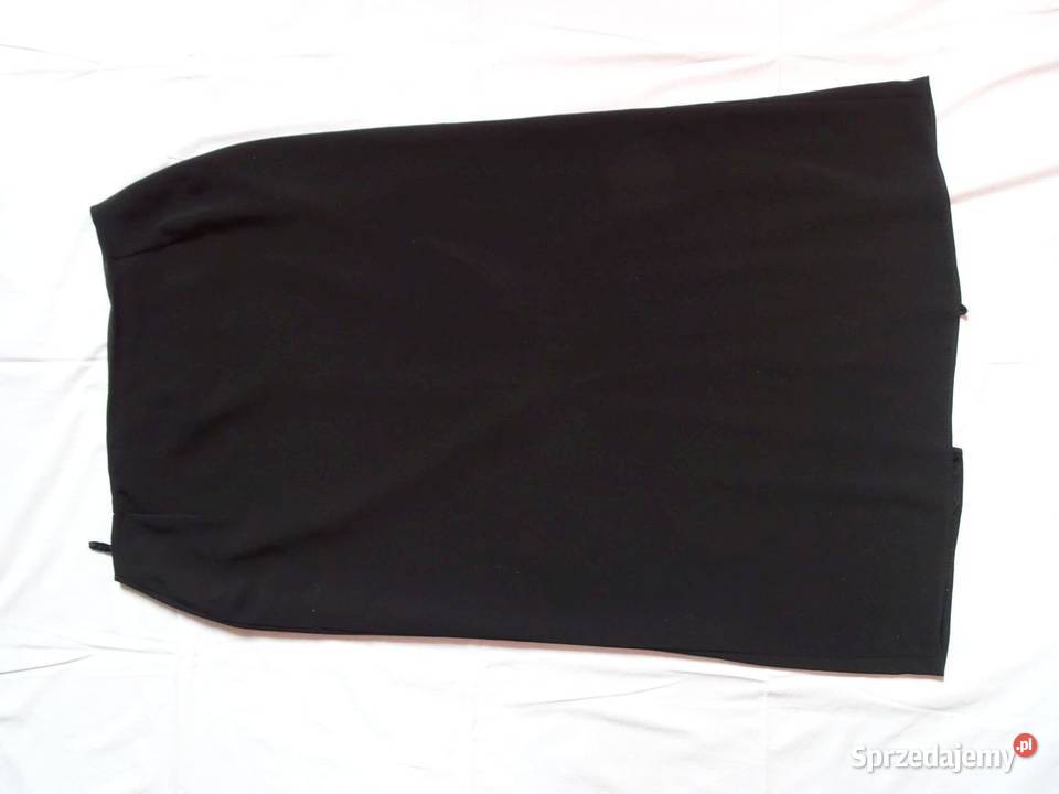 Czarna Spódnica ołówkowa długa 46 Nowy Sącz