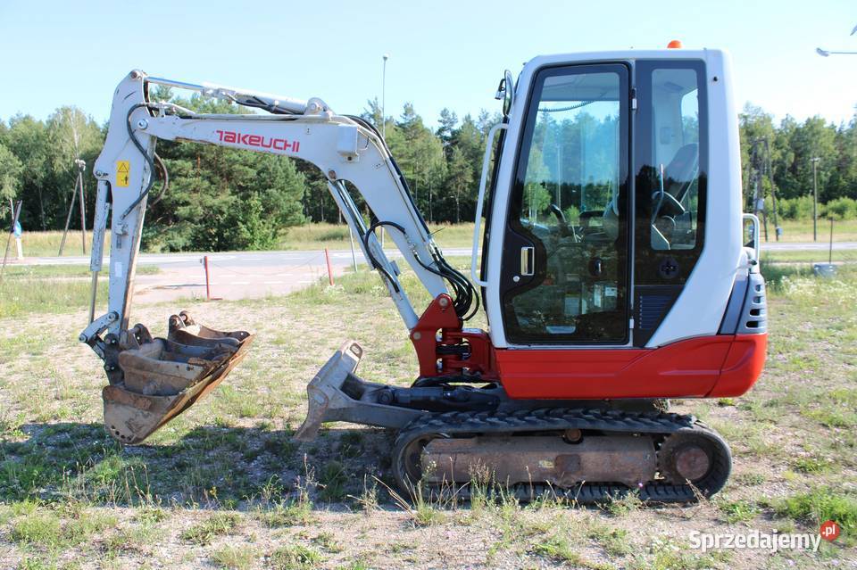 Minikoparka koparka Takeuchi TB 228 2015 r podlaskie Białystok