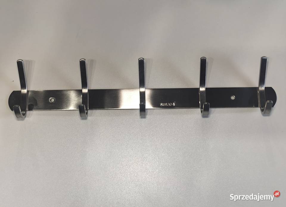 Wieszak ścienny Encozy haczyki zestaw 2 stal Wieszaki ścienne Inczew