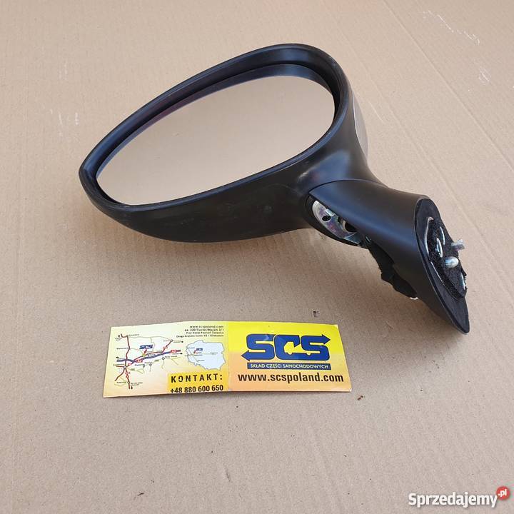 FIAT 500 LUSTERKO LEWE CHROM osobowe lubuskie Bieleń