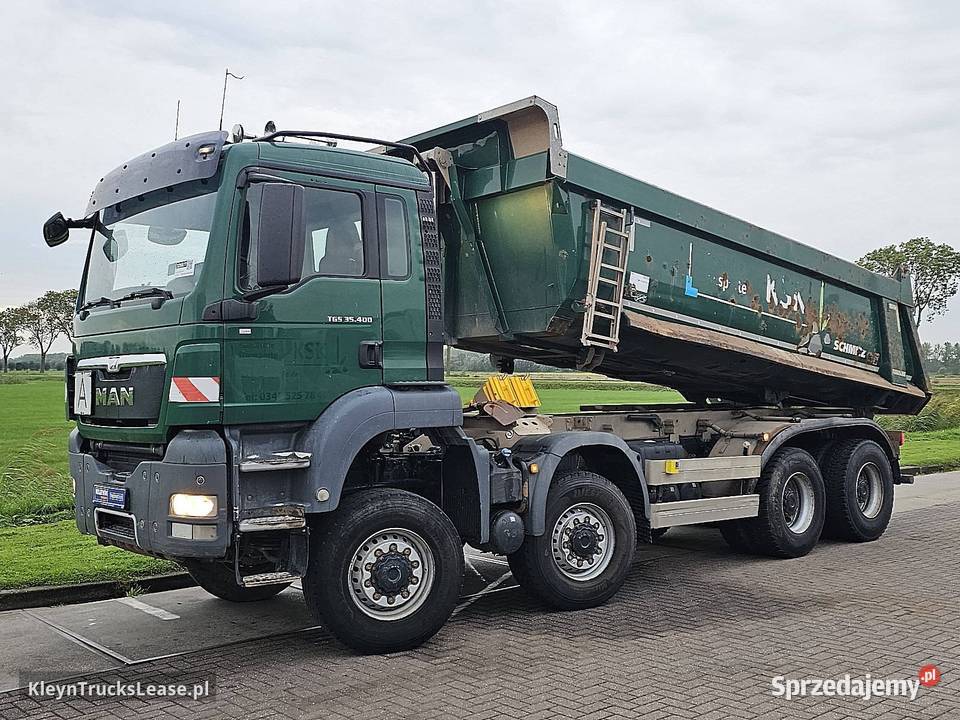 MAN 35400 TGS Schmitz Mulde 8x6 wywrotka 2015 Rok produkcji 2015 sprzedam