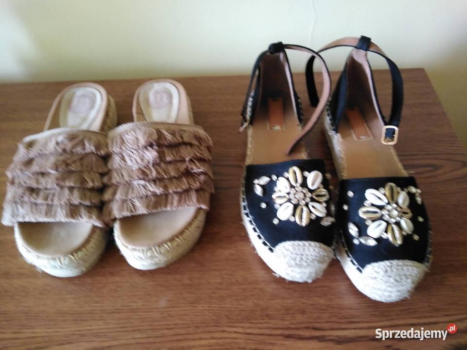 buty na lato sandałki klapki balerinki espadryle Wrocław sprzedam