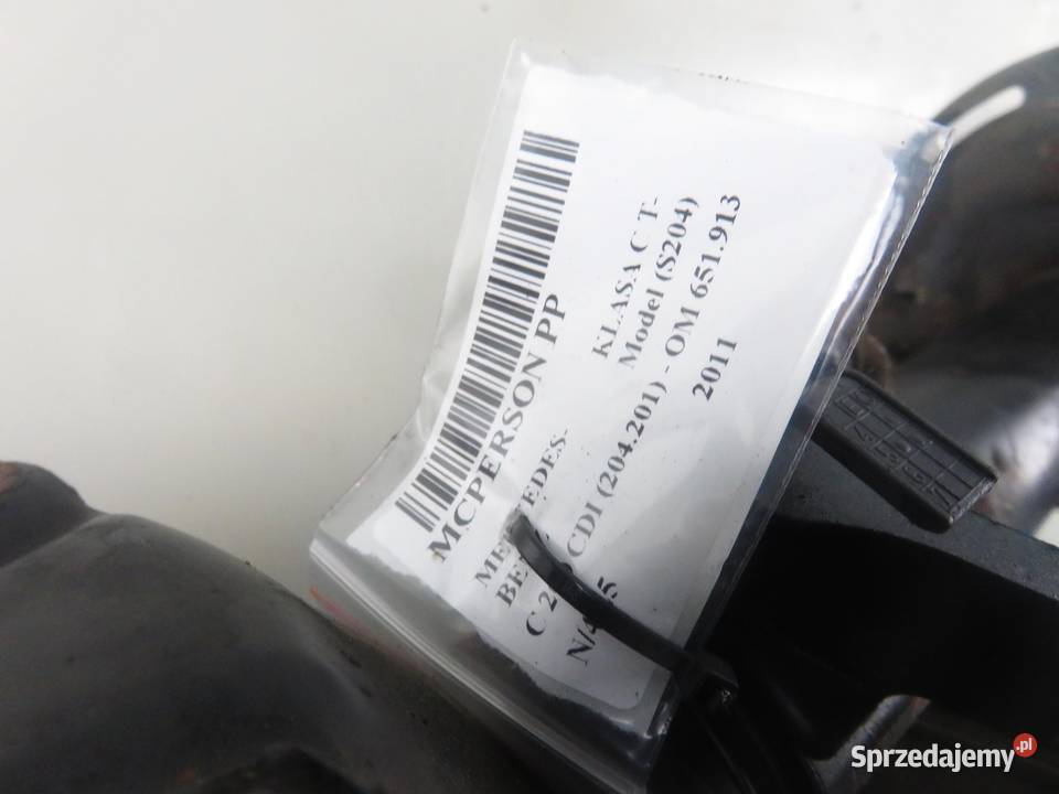 MCPERSON PRAWY PRZEDNI MERCEDES S204 C 200 CDI Amortyzatory