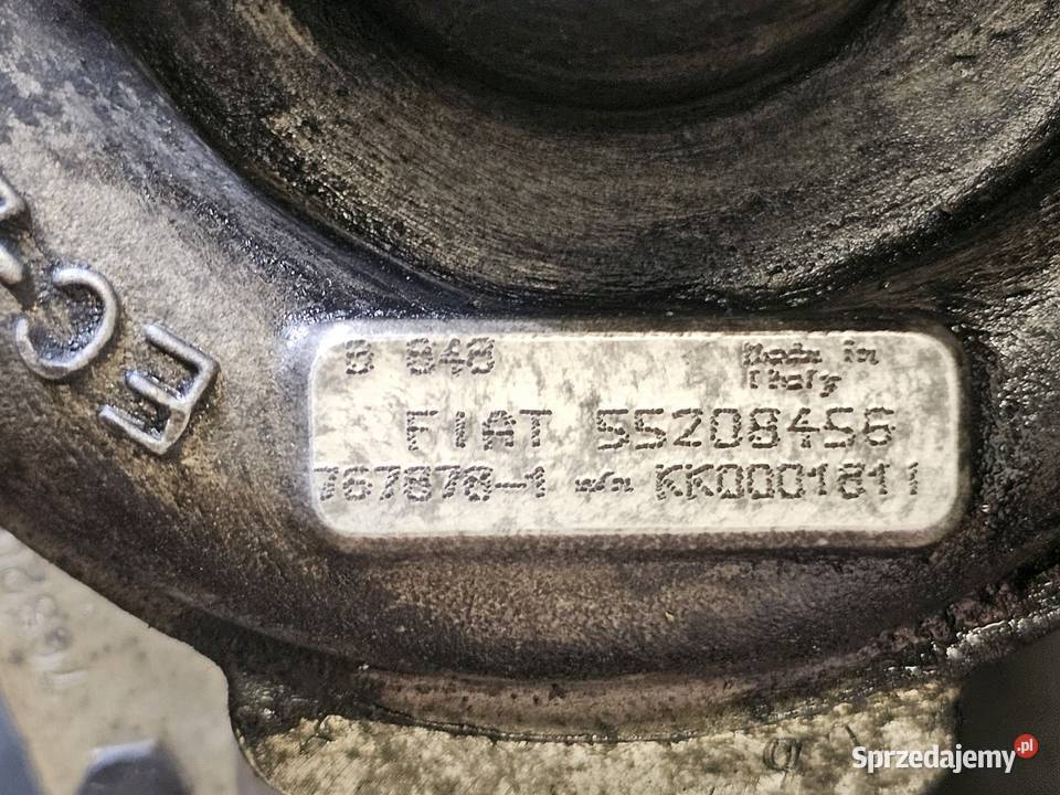 ALFA ROMEO 159 BRERA 24 JTD 939A9000 turbina sprzedam