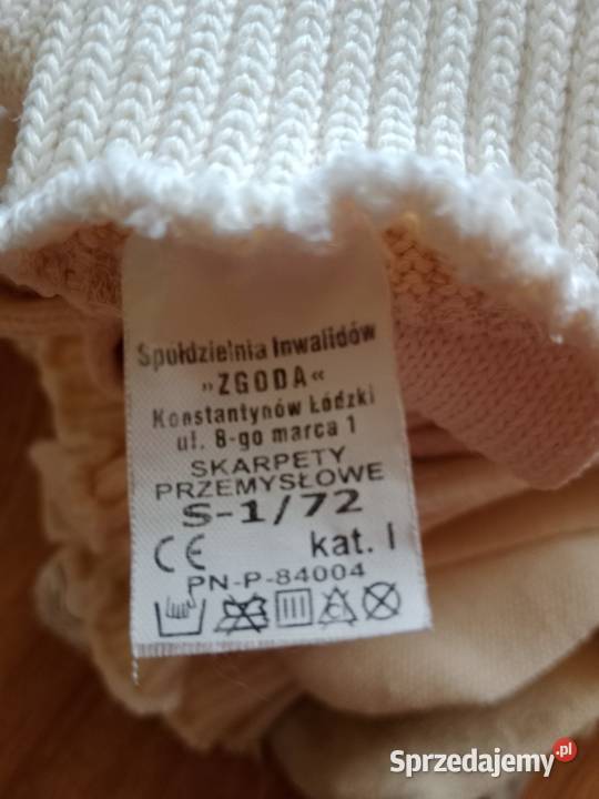 Zestaw 13 Par Skarpet Przemysłowych BHP Vintage sprzedam