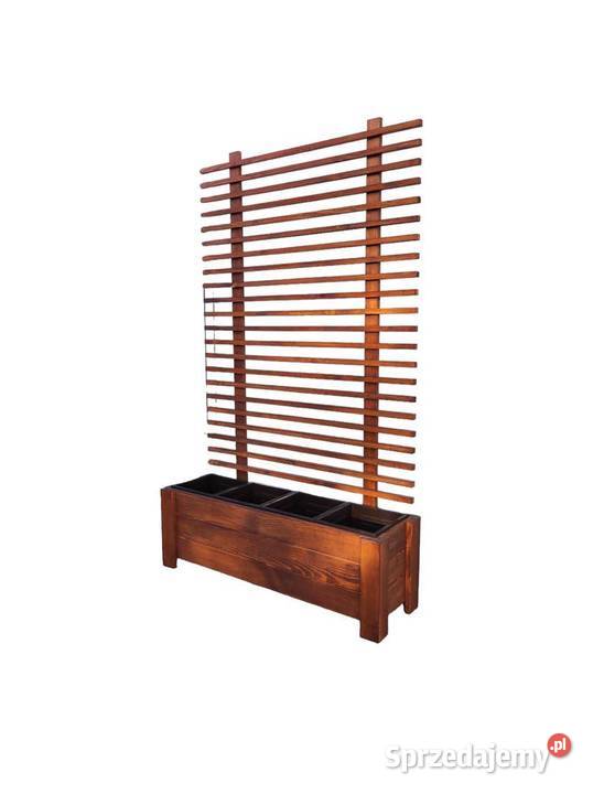 Donica Drewniana z Kratką W4D3K Lakierowana Lelów