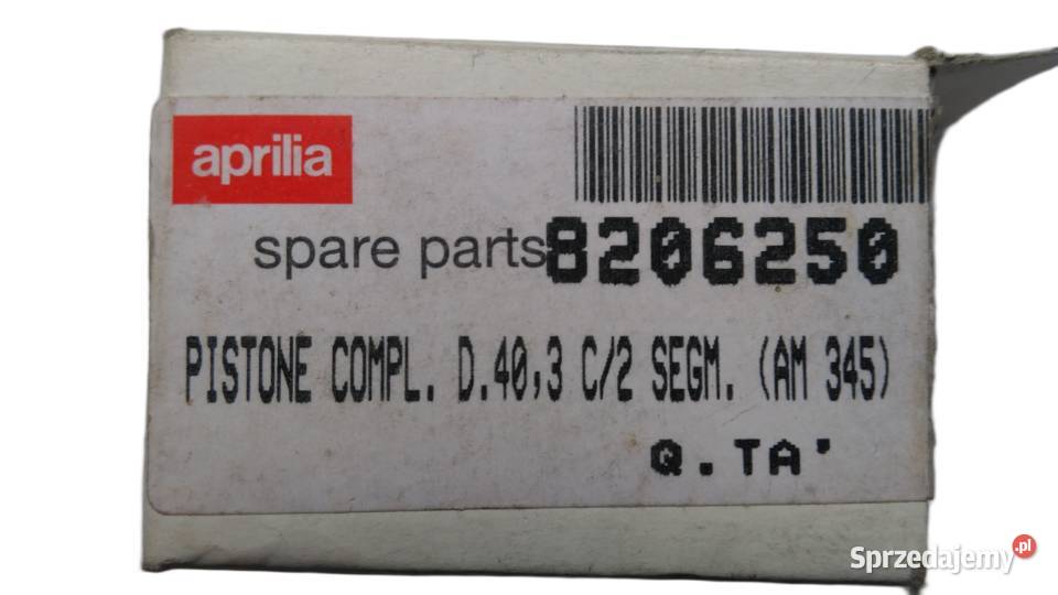 TŁOK ORGINAŁ APRILIA 403 mm MINARELLI APRILIA RS Bielsk Podlaski