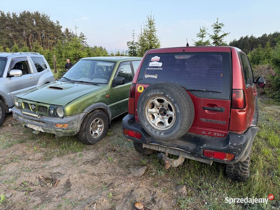 Nissan Terrano II 27 diesel dwie sztuki diesel pomorskie Gdańsk sprzedam