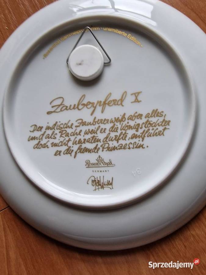 talerze ozdobne dolnośląskie Polanica-Zdrój