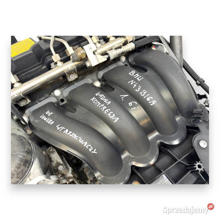 SILNIK N43B16A BMW E81 E87 E90 E91 E92 16 122 Chełm