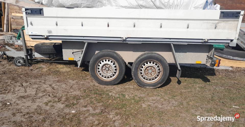 Przyczepa 2t burtowe Do samochodów osobowych Myszyniec
