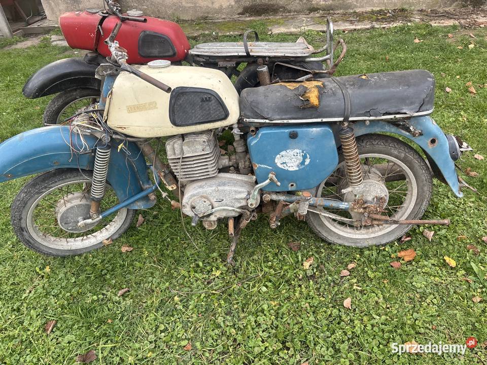 Dwie MZ 250 trophy Motoryzacja Radomsko