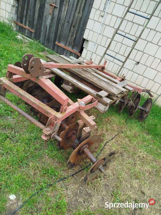 Sprzedam talerzówkę 2x10 i opryskiwacz 600 l Pozostałe Grajewo sprzedam