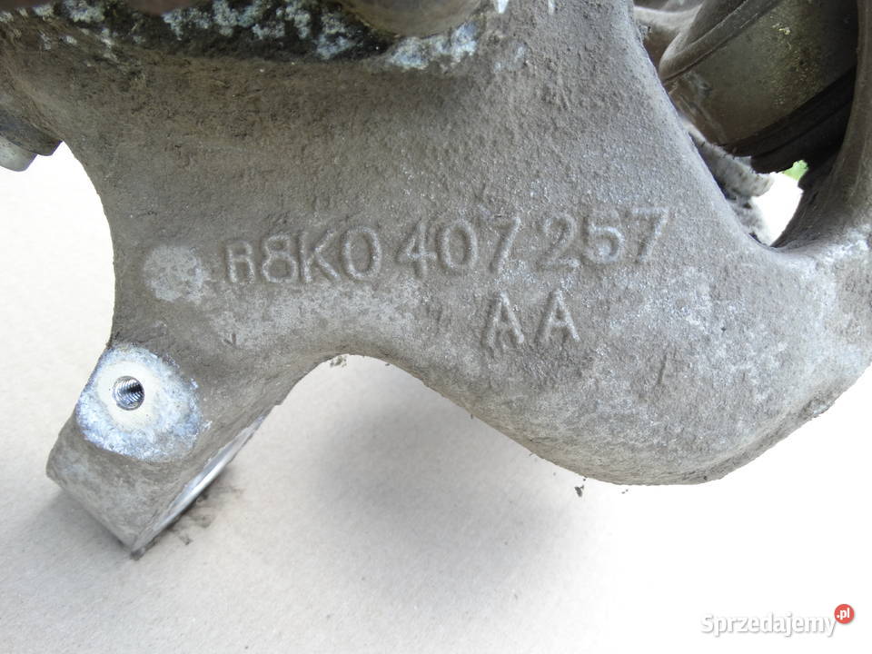AUDI A6 C7 A7 ZWROTNICA AMORTYZATOR LEWY PRZÓD Zawieszenie i amortyzacja Łosieniec