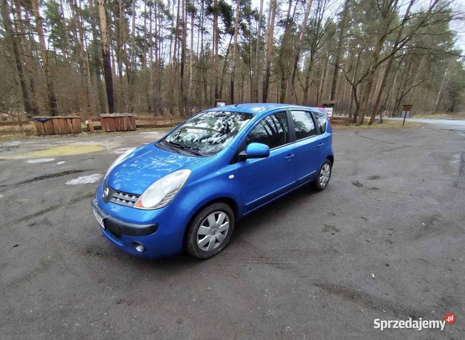 Nissan Note lubuskie Czerna
