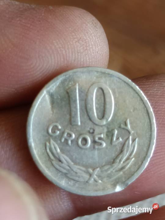 Sprzedam monete 10 groszy 1963 bcvxg Chełm