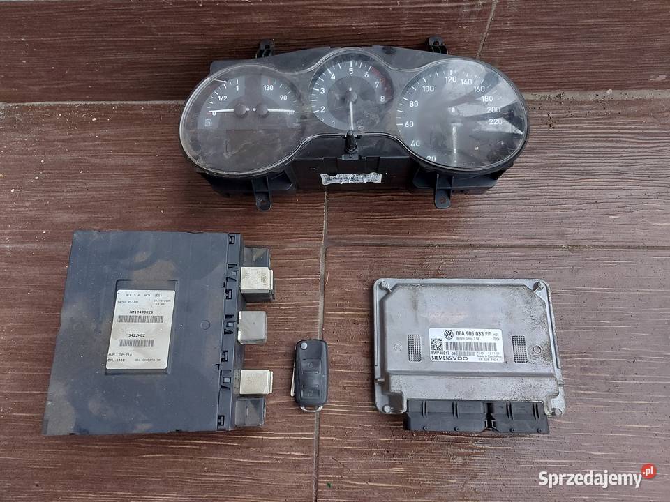 Komputer silnika ZESTAW STARTOWY Seat LEON 2 16 Tychy