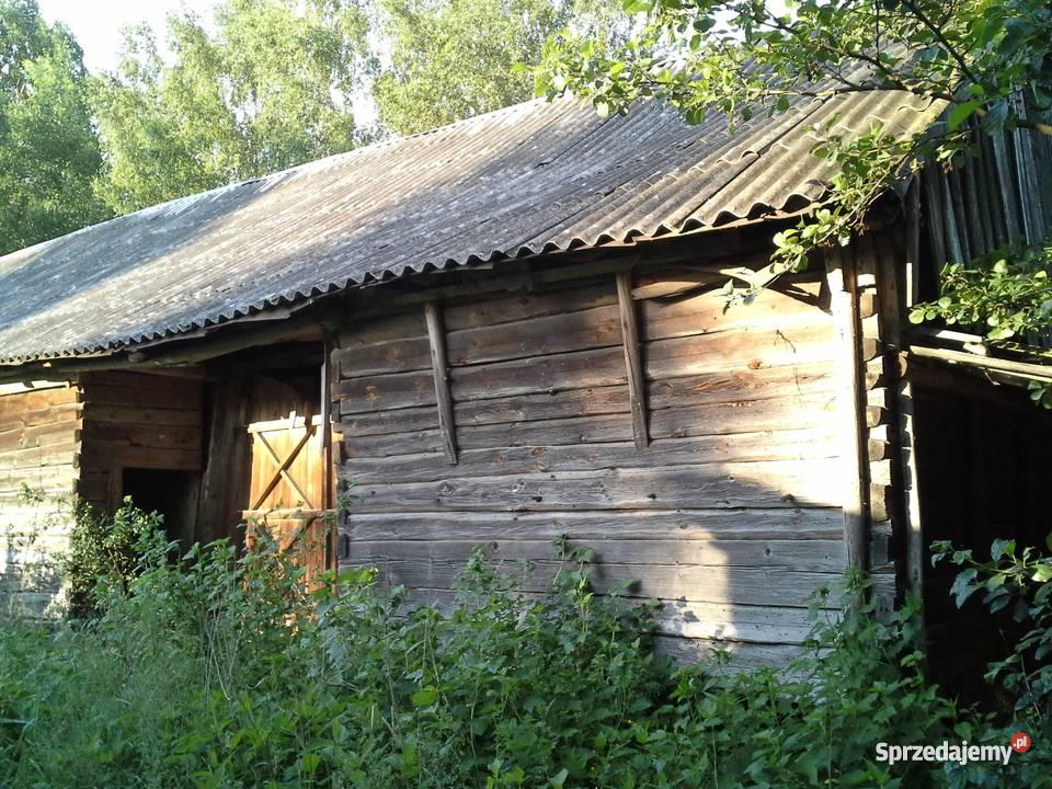 stodołę z bala sosnowego do rozbiórki zewnętrzne Szernie