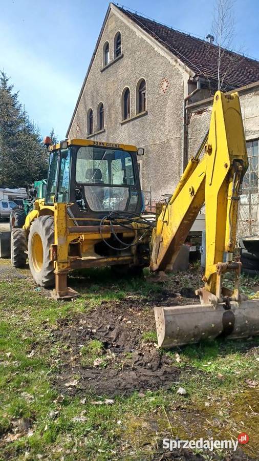 Koparkoładowarka JOHN DEERE 4X4 Lubawka